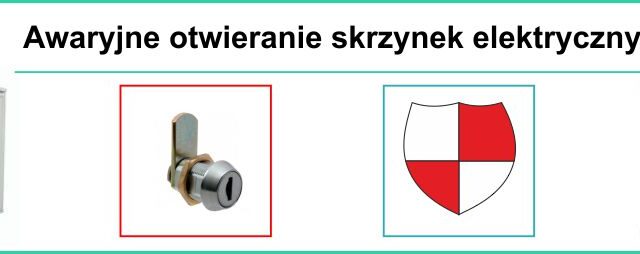 Jak otworzyć skrzynkę elektryczną bez klucza?